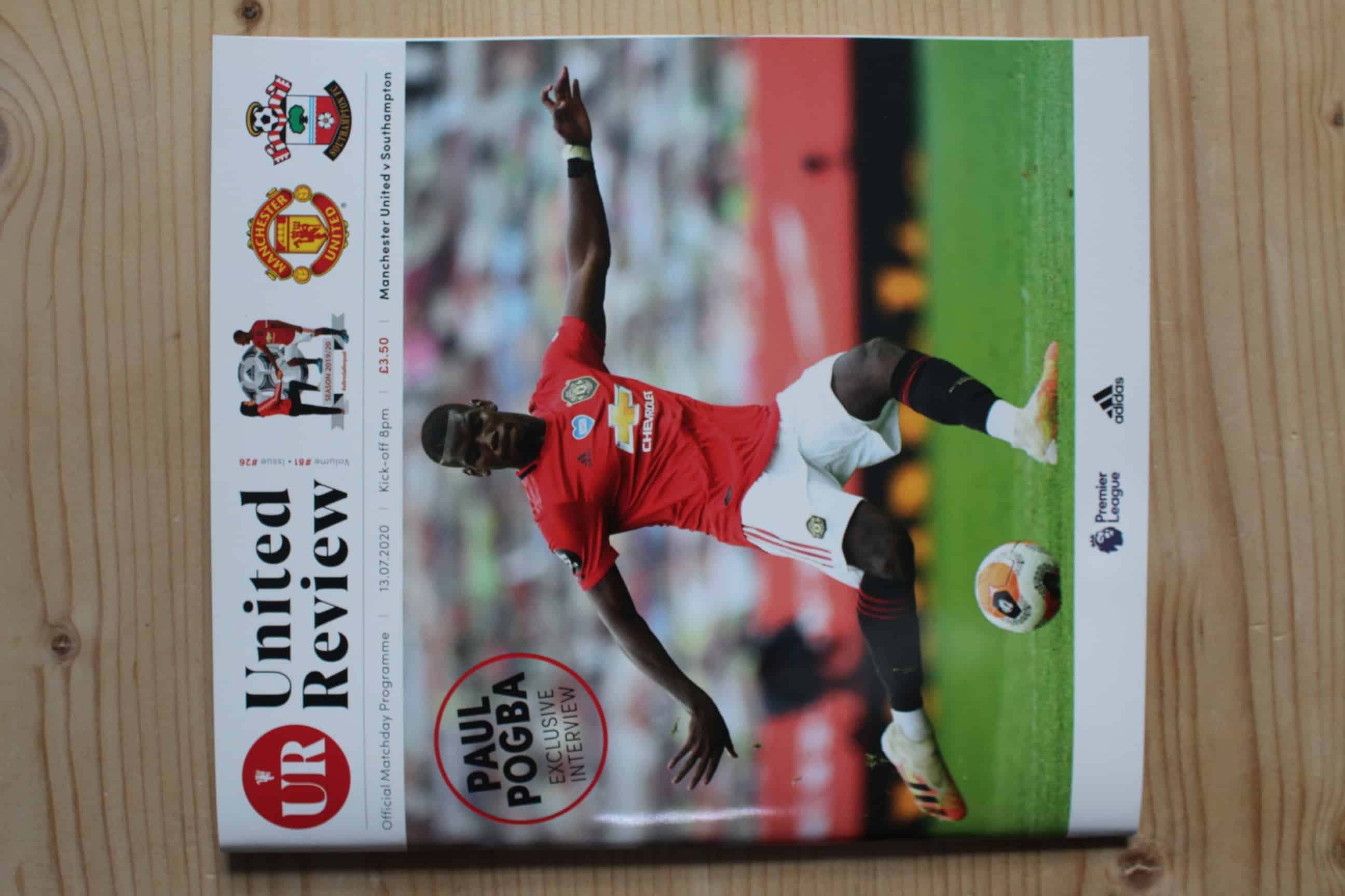 Manchester United FC v Southampton FC